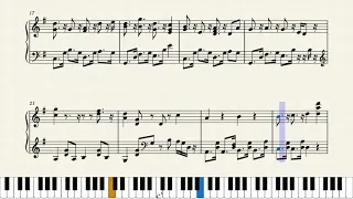 Unidentified Flavourful Objects (piano transcription)