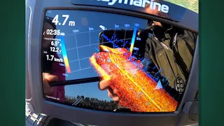 Z-BOATS Echolot Raymarine Erklärung Live am Wasser