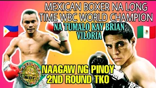 🇵🇭 Pinoy Fighter Ginulat Ang Mga Mehikano Ng Pabagsakin Ang Beterano At Long Time World Champion