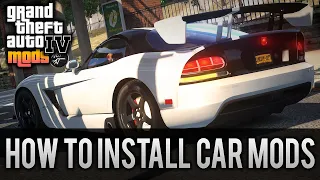 How To Install Car Mods in GTA IV (2024 - GTA 4 Mods Tutorial)