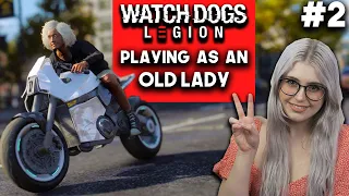 Watch Dogs Legion - Playing As A Granny - Part 2 | Old Lady Gameplay