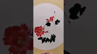 Chinese painting. Китайская живопись. Цветы. 國畫藝術.花卉.