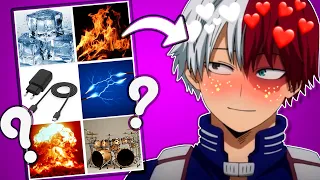 CAN YOU GUESS MHA CHARACTER BY 2 PICTURES? - MY HERO ACADEMIA 2 PICTURES 1  CHARACTER QUIZ