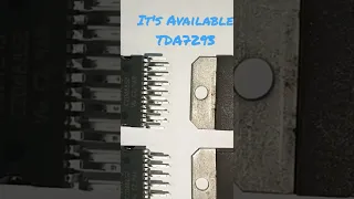 IC TDA7293 for your Amplifiers #TDA7293 #electroniccomponents