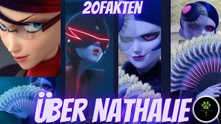 20 Fakten über Nathalie | Miraculous FaktenCheck mit MadameNoir_MLB 🦚👓🐾🐞