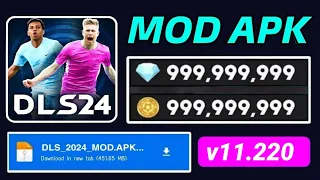 Dream League Soccer 2024 MOD APK v11.110 Gameplay - DLS 2024 MOD MENU APK (Infinity Diamonds Coins)