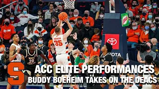 ACC Elite Performances: Buddy Boeheim Balls Out Vs. The Deacs