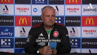 Wanderers assistant in heated exchange with press pack after Rudan no-show