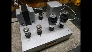 Chicago Standard BO-13 Output Transformer In Williamson Vacuum Tube Audio Design