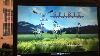 Spirit: Stallion Of The Cimarron 2018 Reprint DVD Menu Walkthrough