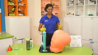 Explosive Elephant's Toothpaste Experiment | At Home Science Experiment | Scitech WA