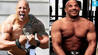 The Rock vs Vin Diesel Transformation 2021