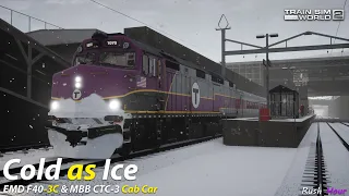 Cold as Ice : Boston Sprinter : Train Sim World 2 1080p60fps