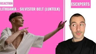 REACTION: LITHUANIA 🇱🇹 - Silvester Belt (Luktelk) - Eurovision 2024 - ESCXPERTS