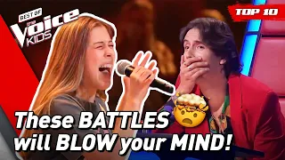 BEST BATTLES of 2022 on The Voice Kids! 🤩 | Top 10