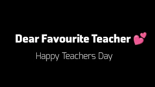 Dear Favourite Teacher 💕|| Teacher's Day spacial Poetry||Ankitsharmapoetry| #favouriteteacher