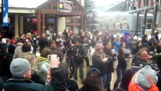 Flashmob...Michael Jackson, Bieber @ Sundance 2011