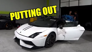 Fixing BURNED Lamborghini Performante!! INSURANCE SCAM?? [Part 2] (VIDEO #69)