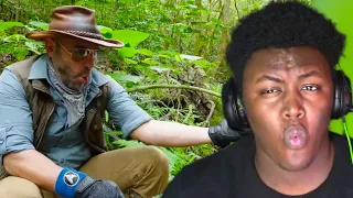 REACTING TO Coyote Peterson STUNG by the Devil's Toilet Paper!!!!