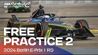 2024 SUN MINIMEAL Berlin E-Prix Round 9 | Free Practice 2