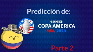 Mi predicción de la Copa América 2024|Countryballs parte 2