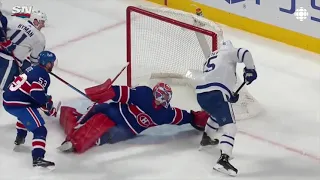 GOALTENDERS - Incredible desperation saves by NHL goaltenders