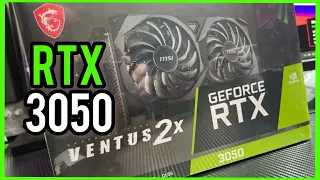 MSI RTX 3050 Ventus 2x 8G OC Unboxing & Impression