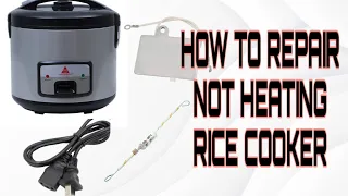HOW TO REPAIR NOT HEATING RICE COOKER.(Tagalog)