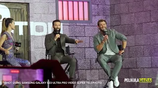 Chris Hemsworth, Sam Hargrave at the EXTRACTION 2 Fan Meeting (Shot using Samsung Galaxy S23 Ultra)