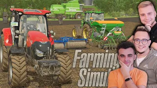 "Od Zera do Farmera"#58 ☆ Farming Simulator 22 ☆ Żniwa Sorga, Wałowanie, Uprawa i Siew Rzepaku! ㋡MST