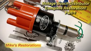 Bosch Distributor Restoration Part-1