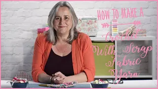 How To Crochet With Scrap Fabric Yarn