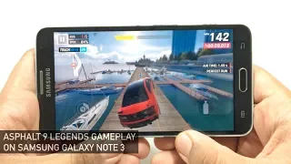 Asphalt 9 Legends Gameplay on Samsung Galaxy Note 3