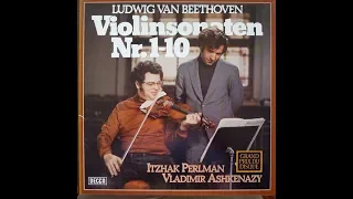 Vladimir Ashkenazy,Itzhak Perlman Play Beethoven Violin Sonata "kreutzer" LP Version