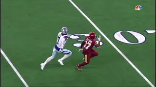 Terry McLaurin vs Trevon Diggs (2021 wk 16) | WR vs CB Matchup