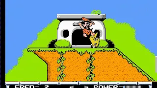 The Flintstones Rescue of Dino & Moppy NES Famiclone