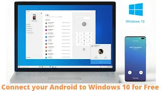 Your phone app windows 10 - Step by Step  - Android your phone companion app - 2021