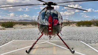 MD 500 arrival at Apple Valley