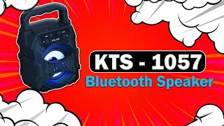 KTS-1057 wireless Speaker  Unboxing video