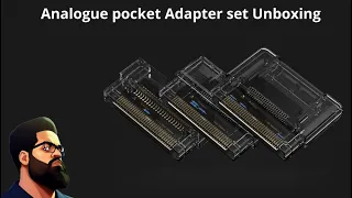 Analogue pocket Adapter set Unboxing and setup.