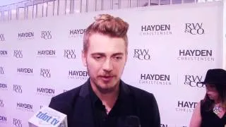 Hayden Christensen Limited Edition Collection Launch with RW&CO