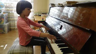 Марианна Лемешкина, 6 лет. С.Майкапар "Вальс"