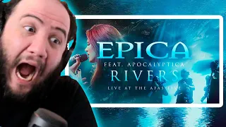 EPICA feat. APOCALYPTICA - Rivers (Live At The AFAS LIVE) - TEACHER PAUL REACTS