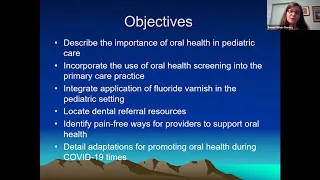 Oral Health in the Medical Home:​ The Critical Role of Oral Health in Optimal Health