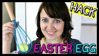 Easter Egg Whisk Hack! | MESS FREE! 📍 How To With Kristin