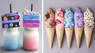 Awesome Creative Ice Cream Cone Decorating Recipes For Your Family | So Yummy Cake Decorating Ideas