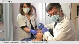 Remodelage du nez en direct par injections d'acide hyaluronique | Dr. Raspaldo | Chirurgien à Genève