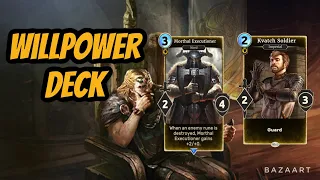 WILLPOWER DECK IN LEGENDS! | The Elder Scrolls: Legends