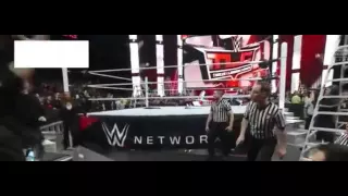 Roman Reigns Attacks Triple h