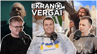 EKRANO VERGAI #23 su Justinu Visicku. Filmai tikybos pamokose, meilė siaubui ir juokaujantis Jėzus